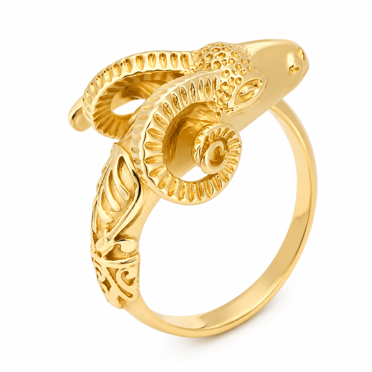 Anello - 14 carati Oro giallo - Made in Italy - Handmade