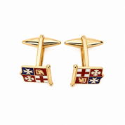 Gemelli - 18 carati Oro giallo - Made in Italy - Handmade