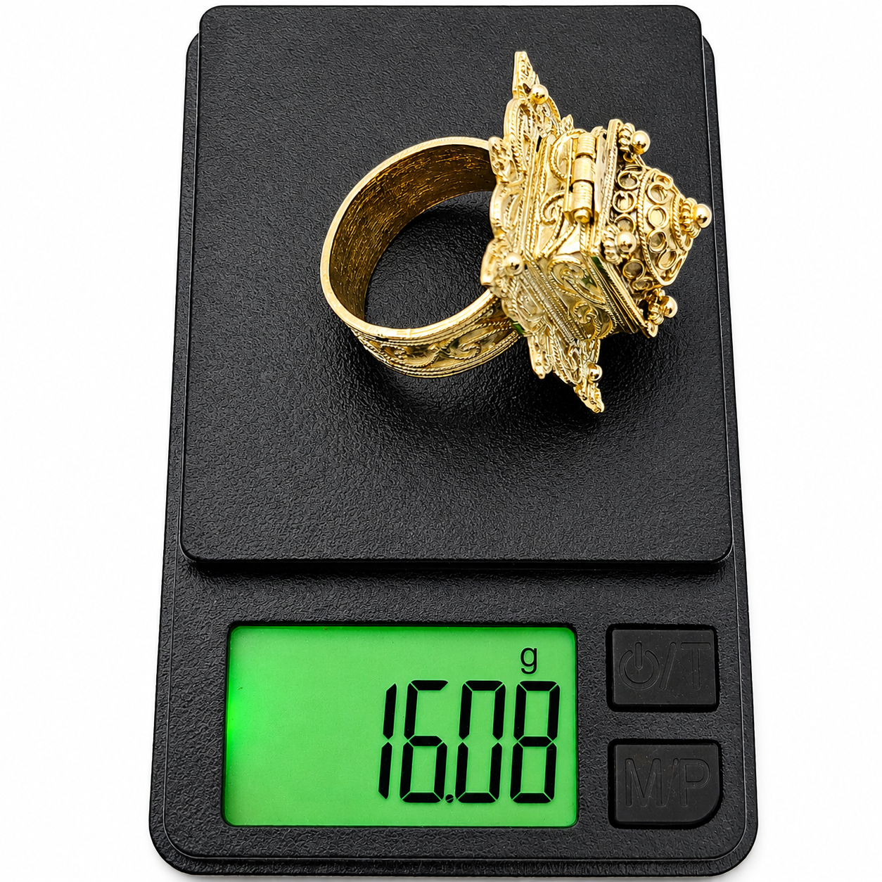Anello - 18 carati Oro giallo - Made in Italy - Handmade