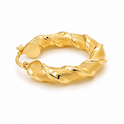 Orecchini - 18 carati Oro giallo - Made in Italy - Handmade