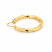 Orecchini - 18 carati Oro giallo - Made in Italy - Handmade