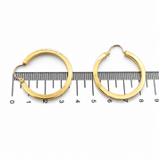 Orecchini - 18 carati Oro giallo - Made in Italy - Handmade