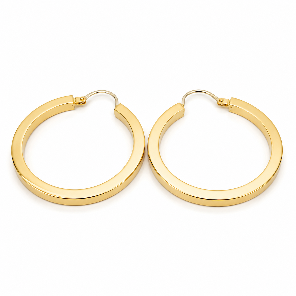 Orecchini - 18 carati Oro giallo - Made in Italy - Handmade