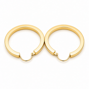 Orecchini - 18 carati Oro giallo - Made in Italy - Handmade