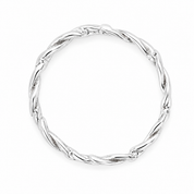 Anello - 18 carati Oro bianco - Made in Italy - Handmade