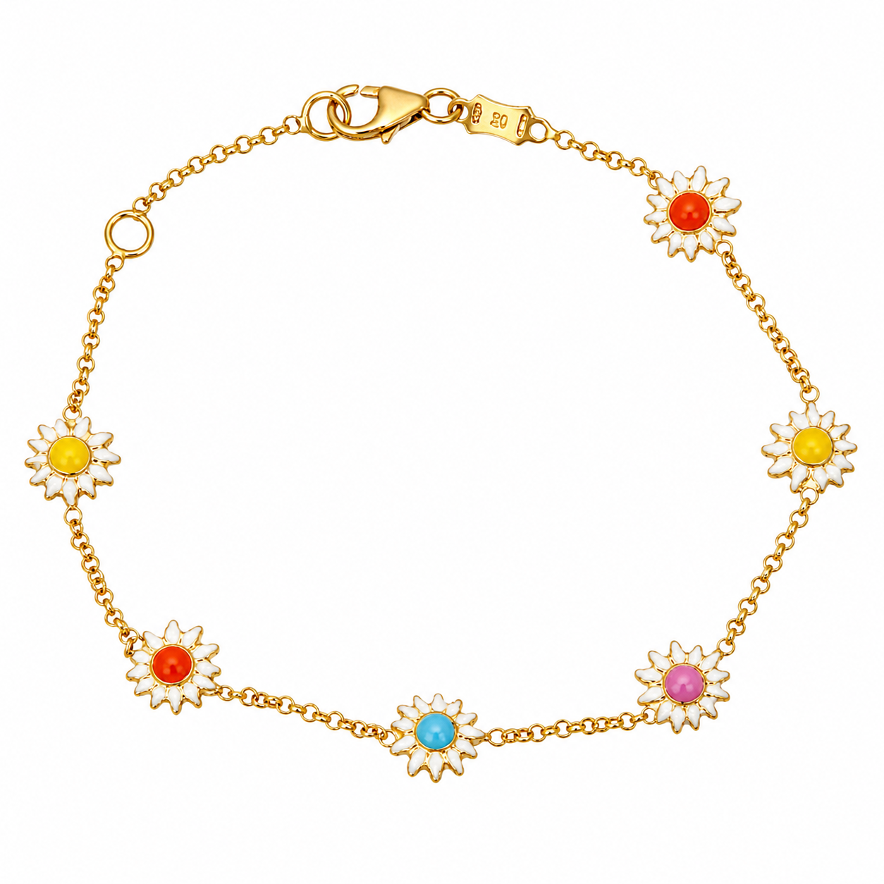 Bracciale - 18 carati Oro giallo - Handmade - Made in Italy