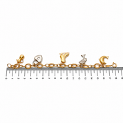 Bracciale - 18 carati Oro giallo, Oro bianco - Handmade - Made in Italy
