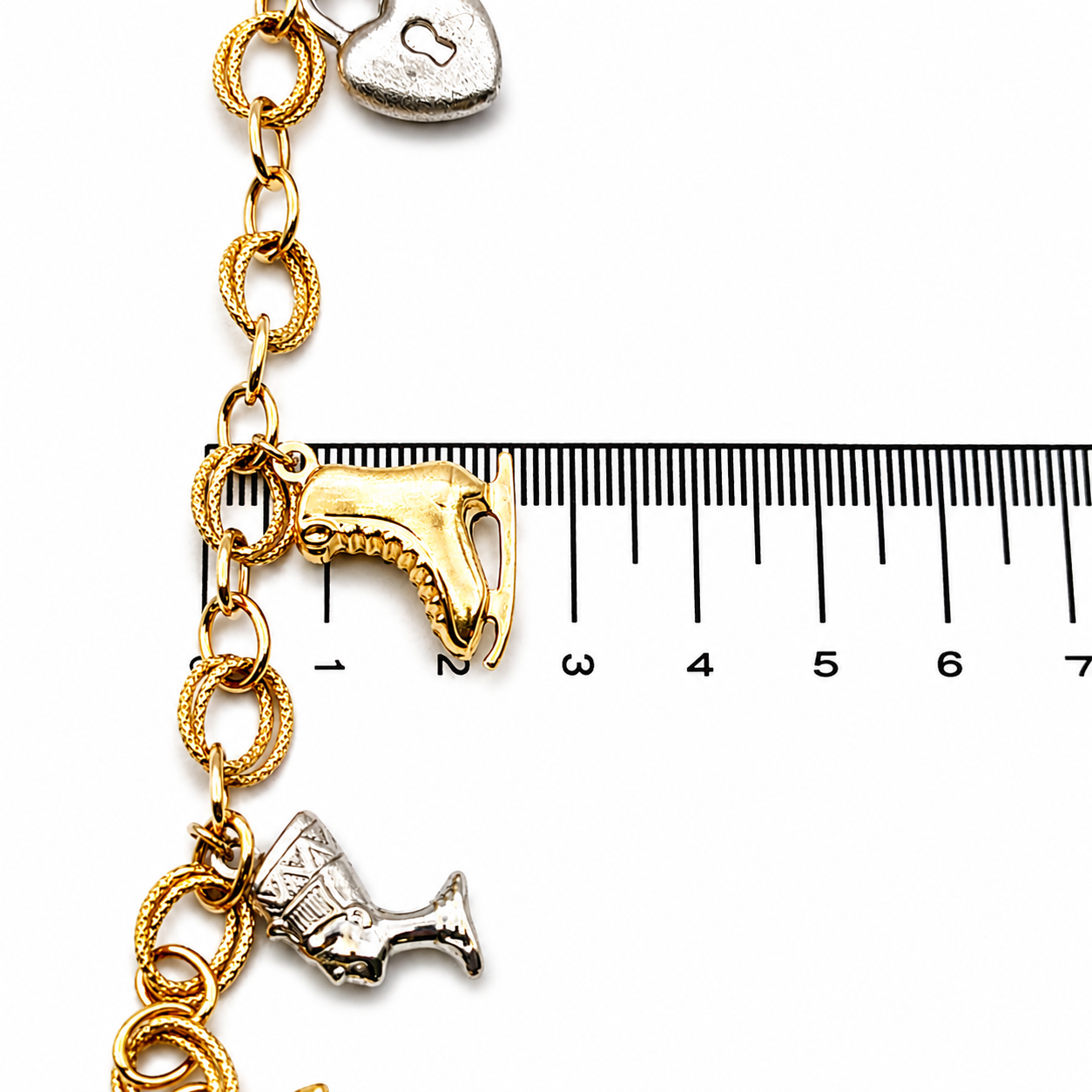 Bracciale - 18 carati Oro giallo, Oro bianco - Handmade - Made in Italy