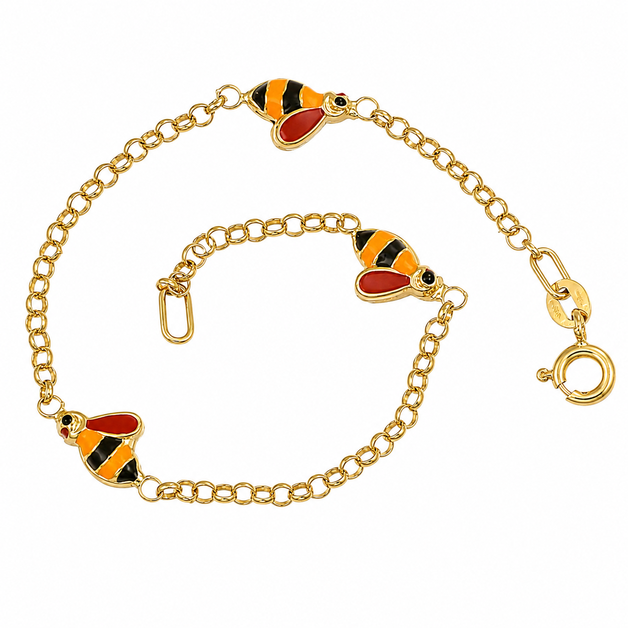 Bracciale - 18 carati Oro giallo - Handmade - Made in Italy