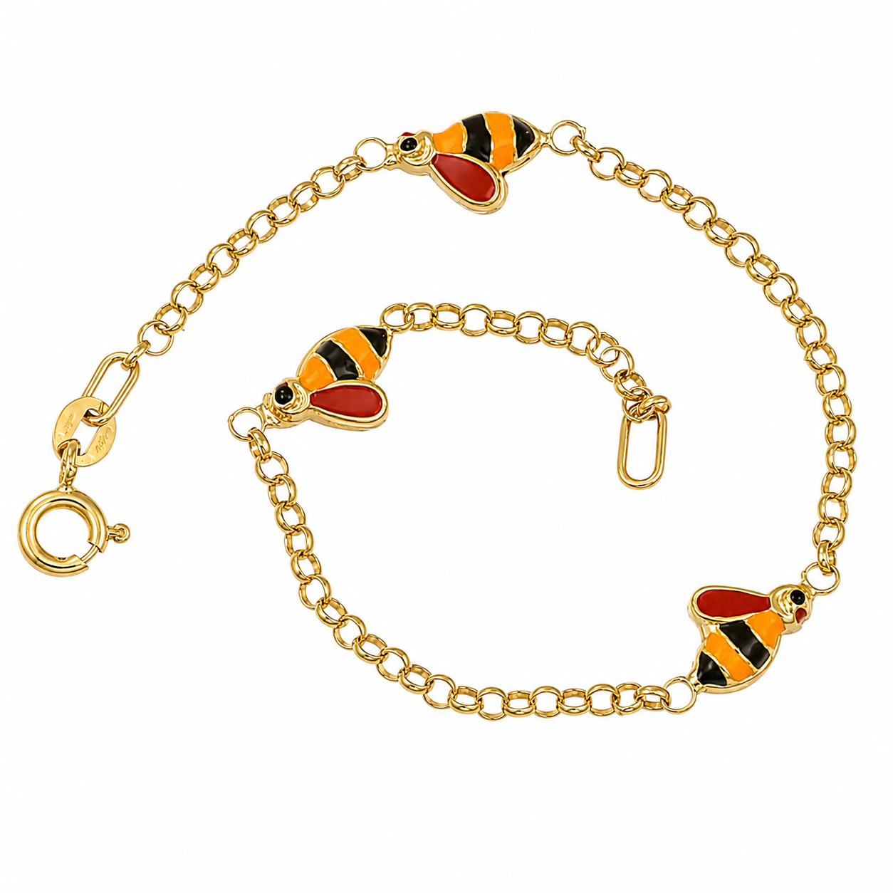 Bracciale - 18 carati Oro giallo - Handmade - Made in Italy