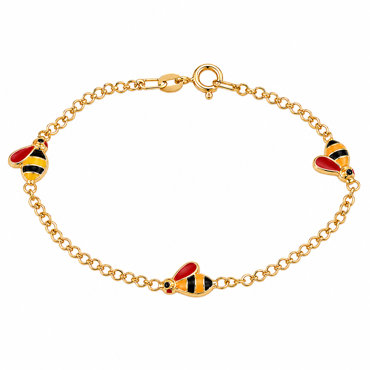 Bracciale - 18 carati Oro giallo - Handmade - Made in Italy