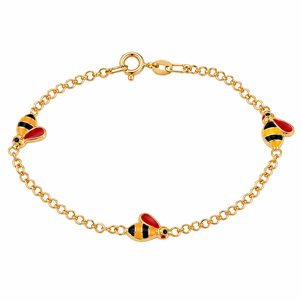 Bracciale - 18 carati Oro giallo - Handmade - Made in Italy
