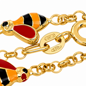 Bracciale - 18 carati Oro giallo - Handmade - Made in Italy