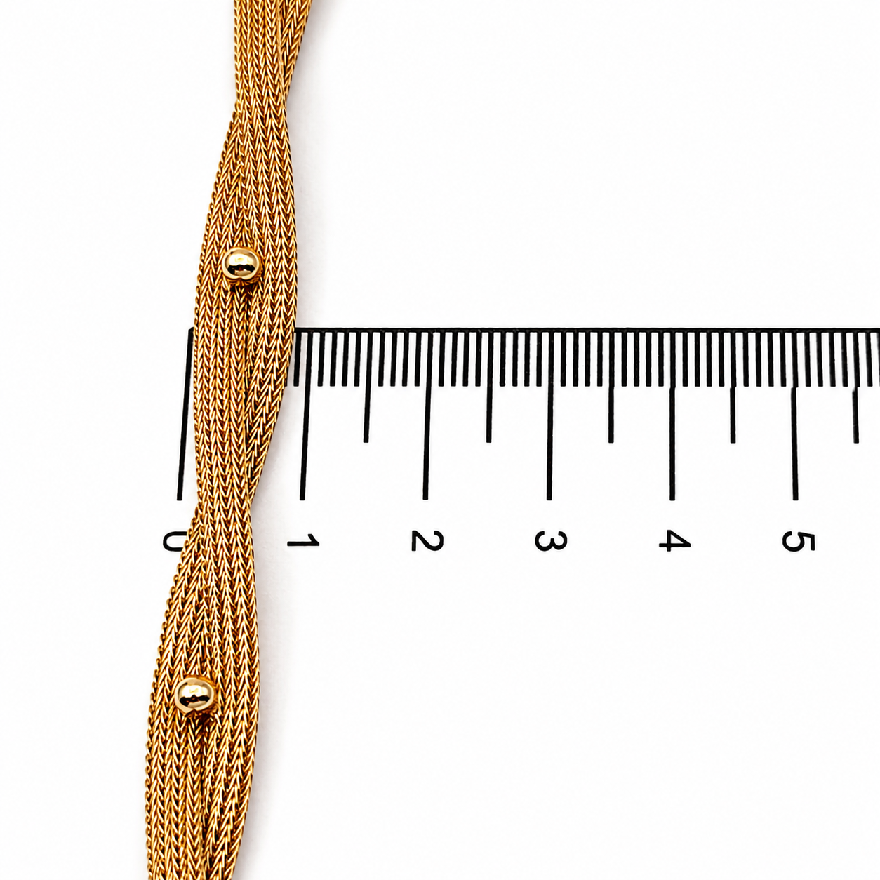 Bracciale - 18 carati Oro giallo - Handmade - Made in Italy