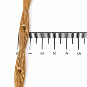 Bracciale - 18 carati Oro giallo - Handmade - Made in Italy