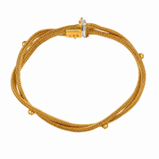 Bracciale - 18 carati Oro giallo - Handmade - Made in Italy
