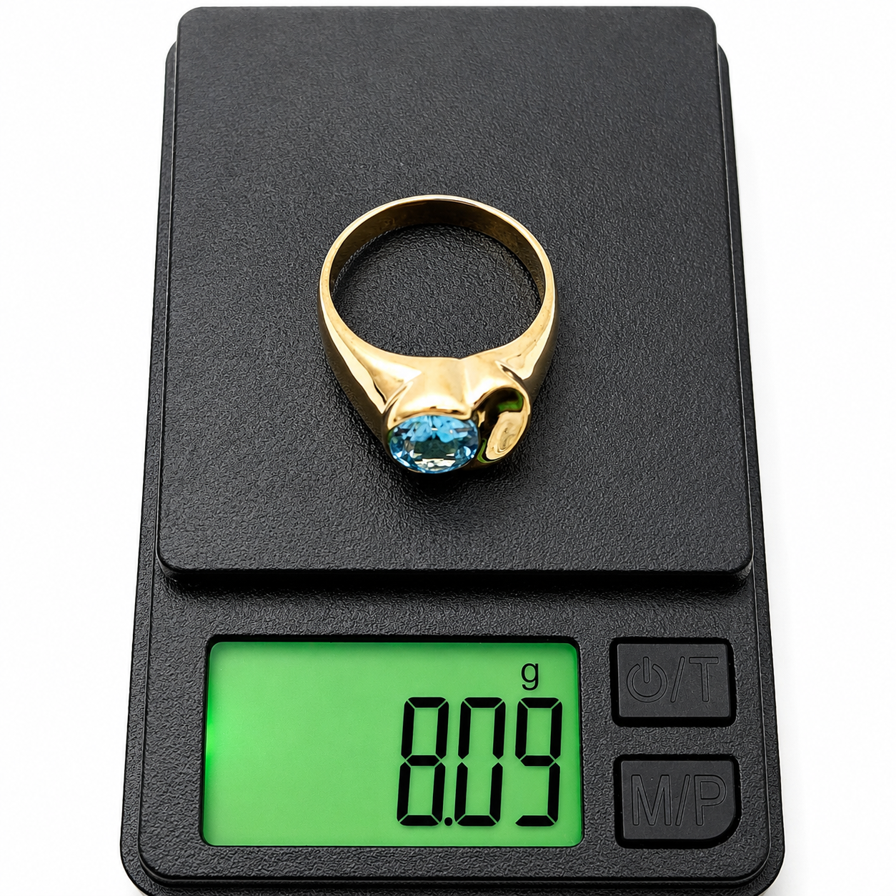 Anello - 18 carati Oro giallo - 2.30ct. tw. Topazio - Made in Italy - Handmade