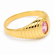 Anello - 18 carati Oro rosa - 10.00ct. tw. Quarzo - Made in Italy - Handmade