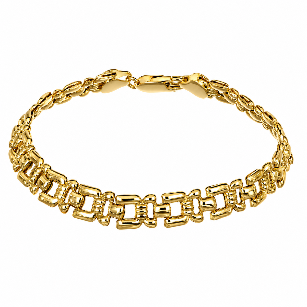 Bracciale - 18 carati Oro giallo - Made in Italy - Handmade