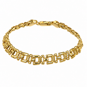Bracciale - 18 carati Oro giallo - Made in Italy - Handmade