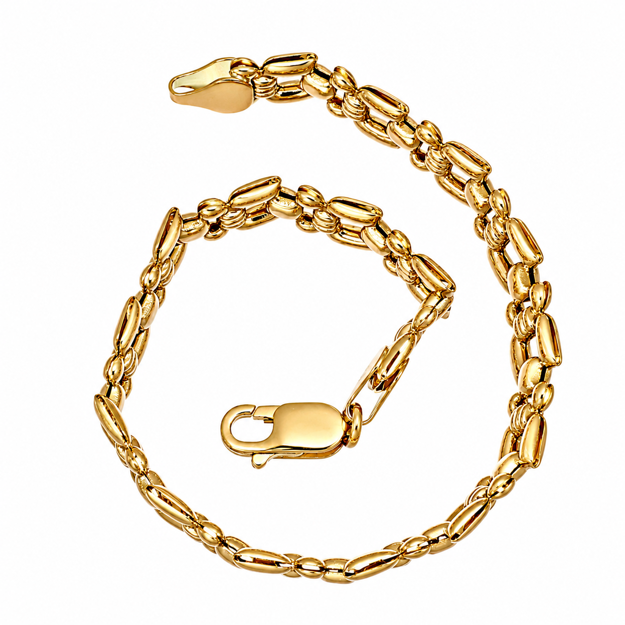 Bracciale - 18 carati Oro giallo - Made in Italy - Handmade
