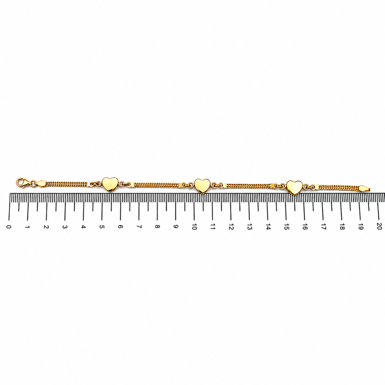 Bracciale - 18 carati Oro giallo - Made in Italy - Handmade