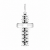 Ciondolo - 18 carati Oro bianco - 0.77ct. tw. Spinello - Diamante - Made in Italy - Handmade