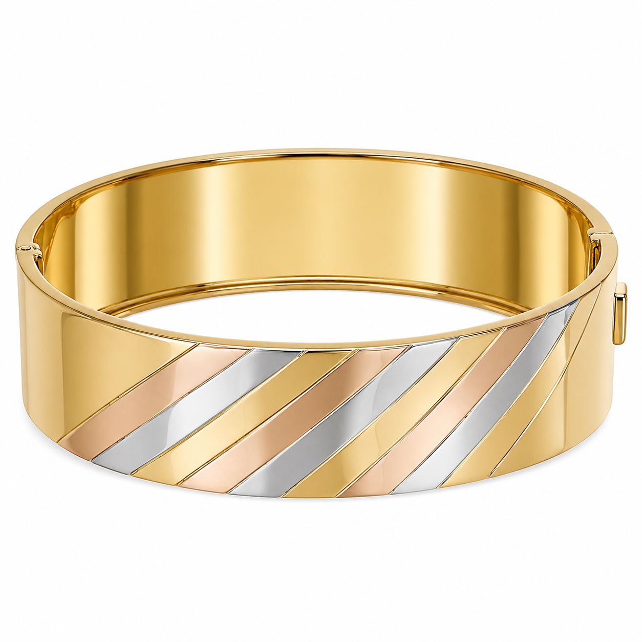 Bracciale - 18 carati Oro giallo, Oro rosa, Oro bianco - Made in Italy - Handmade