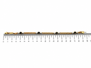 Bracciale - 18 carati Oro giallo, Oro bianco - 3.12ct. tw. Zaffiro - Diamante - Made in Italy - Handmade