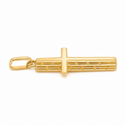 Ciondolo - 18 carati Oro giallo - Made in Italy - Handmade