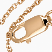 Collana con ciondolo - 18 carati Oro bianco, Oro giallo - 0.76ct. tw. Diamante (Naturale) - Made in Italy - Handmade