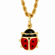 Collana con ciondolo - 18 carati Oro giallo - Handmade - Made in Italy