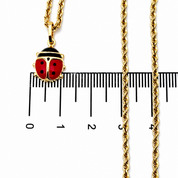 Collana con ciondolo - 18 carati Oro giallo - Handmade - Made in Italy