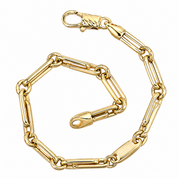 Bracciale - 18 carati Oro giallo - Made in Italy - Handmade