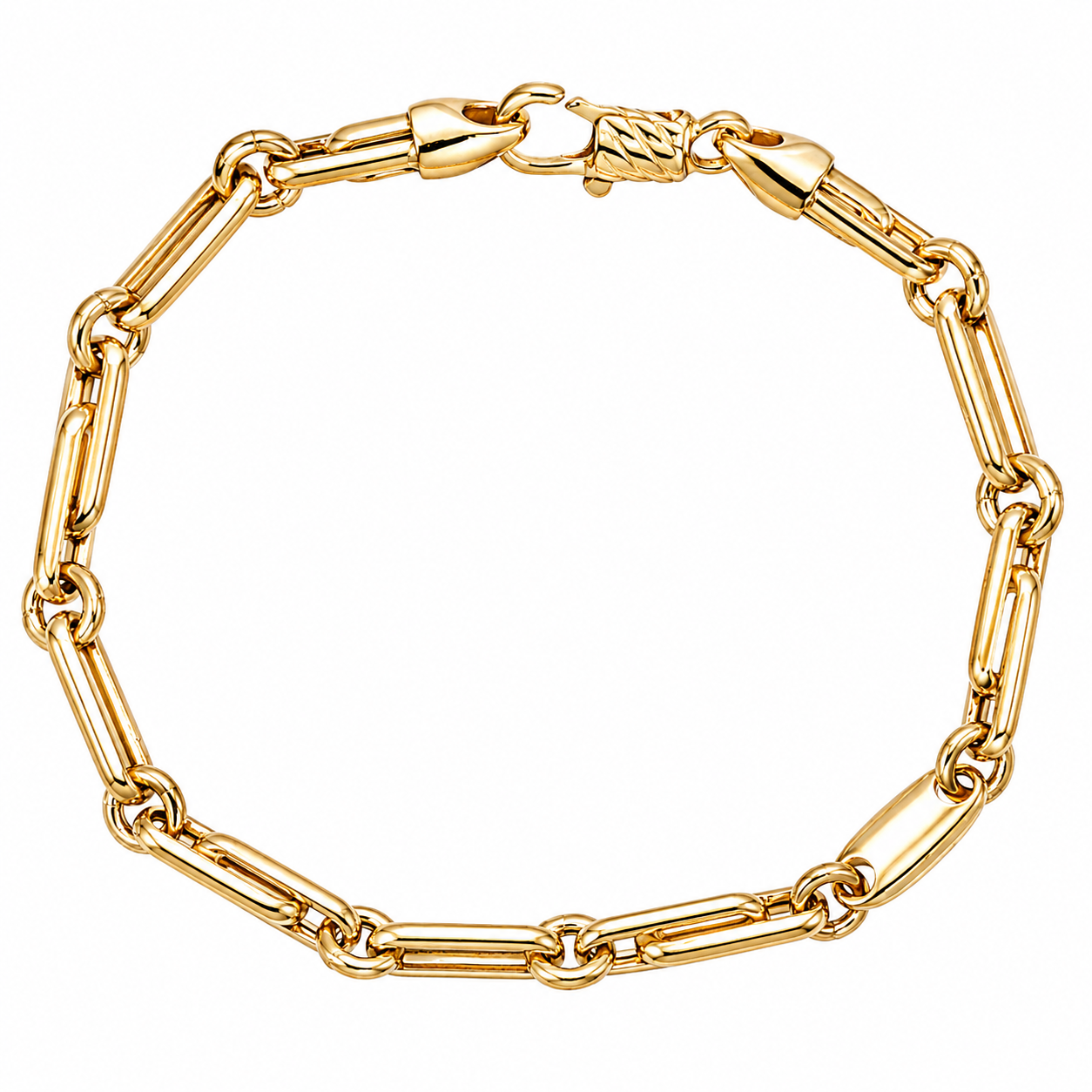 Bracciale - 18 carati Oro giallo - Made in Italy - Handmade
