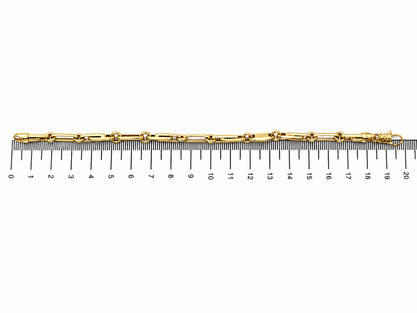 Bracciale - 18 carati Oro giallo - Made in Italy - Handmade