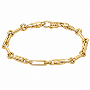 Bracciale - 18 carati Oro giallo - Made in Italy - Handmade
