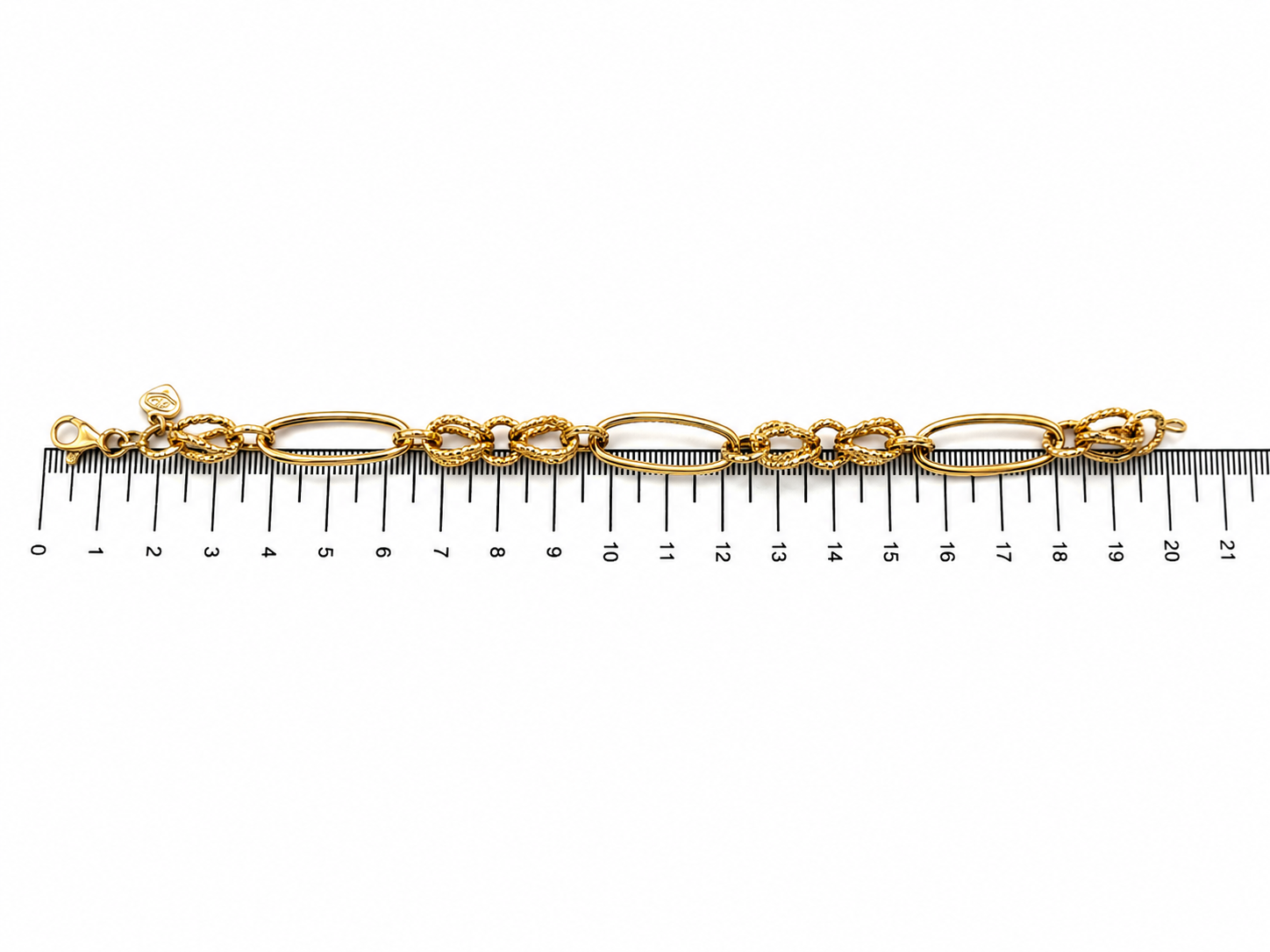 Bracciale - 18 carati Oro giallo - Made in Italy - Handmade