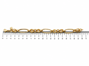 Bracciale - 18 carati Oro giallo - Made in Italy - Handmade