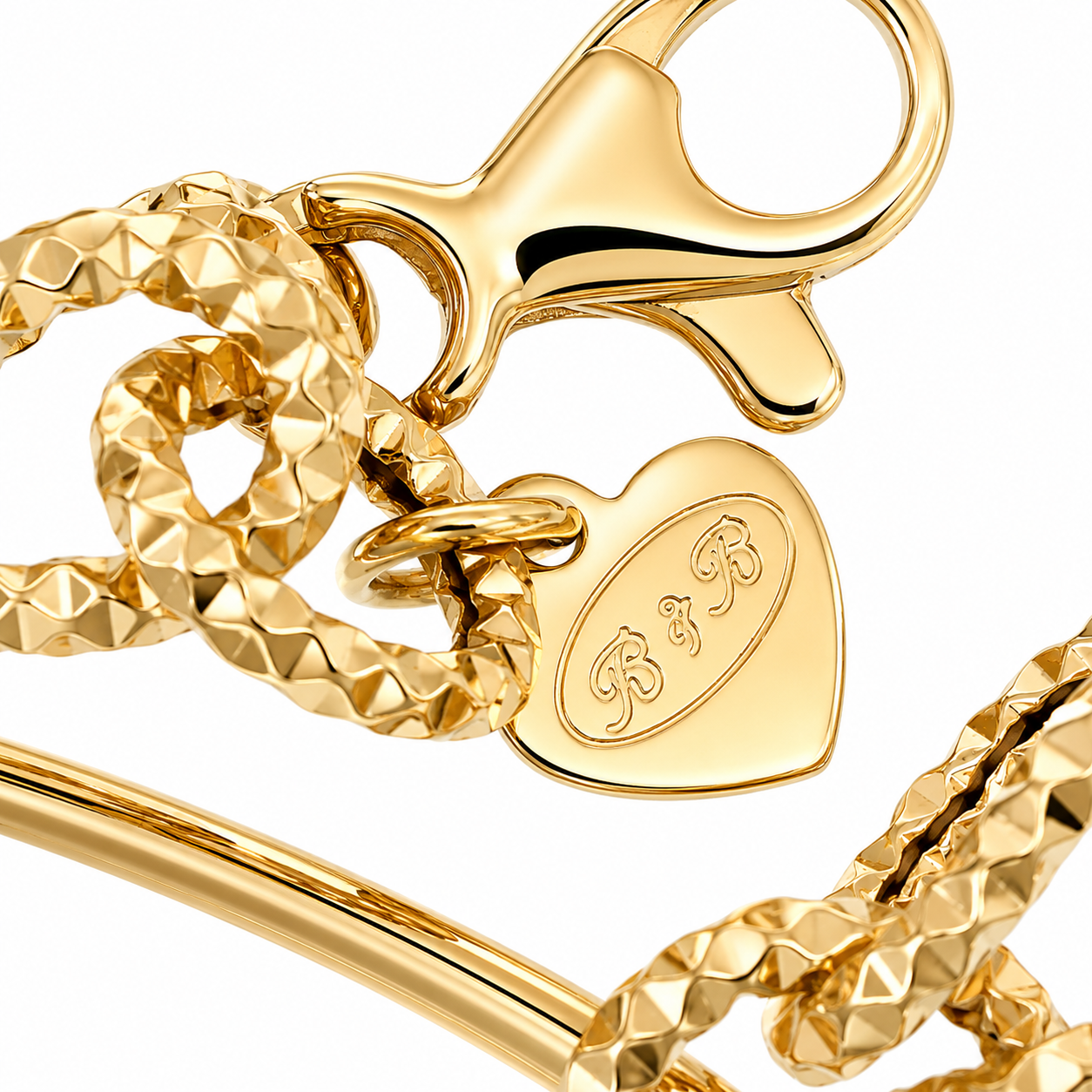 Bracciale - 18 carati Oro giallo - Made in Italy - Handmade