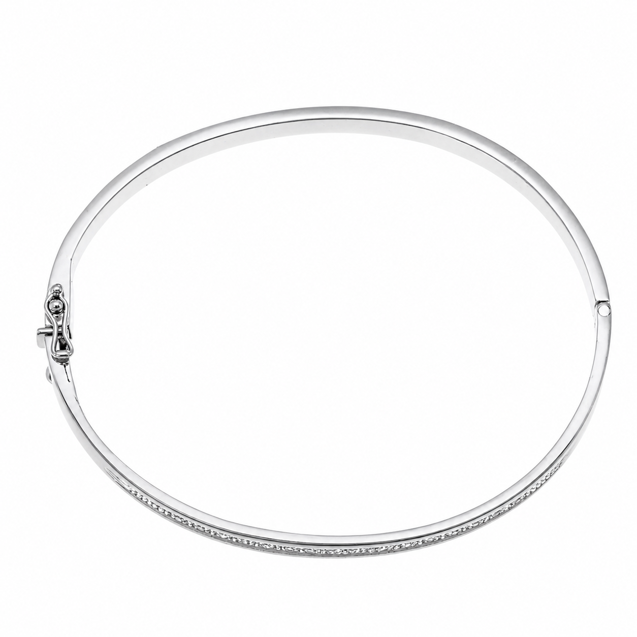 Bracciale - 18 carati Oro bianco - 0.24ct. tw. Diamante (Naturale) - Made in Italy - Handmade