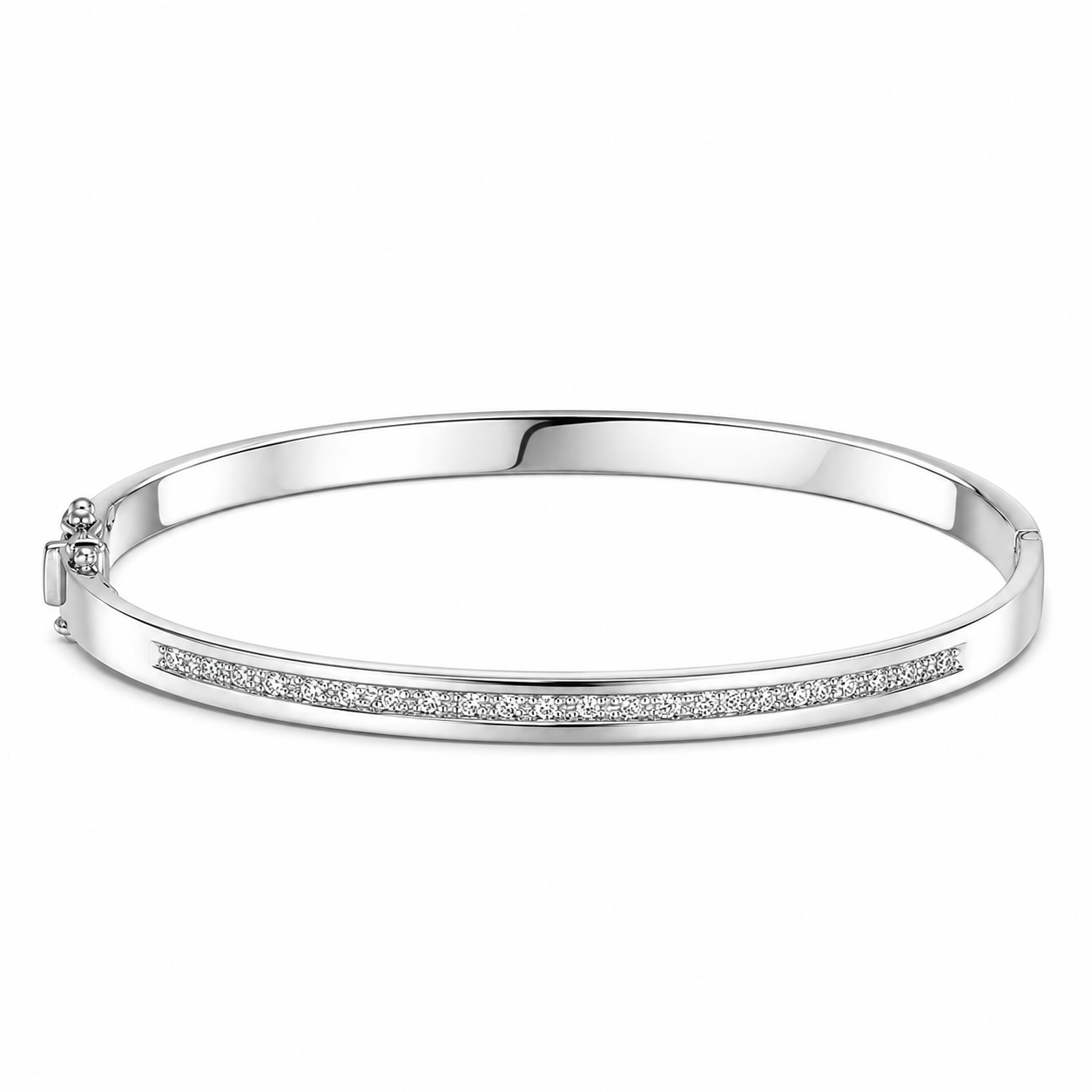Bracciale - 18 carati Oro bianco - 0.24ct. tw. Diamante (Naturale) - Made in Italy - Handmade