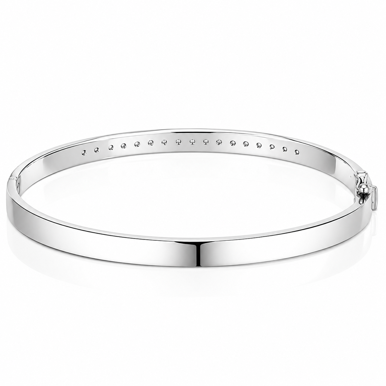 Bracciale - 18 carati Oro bianco - 0.24ct. tw. Diamante (Naturale) - Made in Italy - Handmade