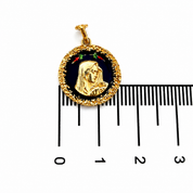 Ciondolo - 18 carati Oro giallo - Made in Italy - Handmade