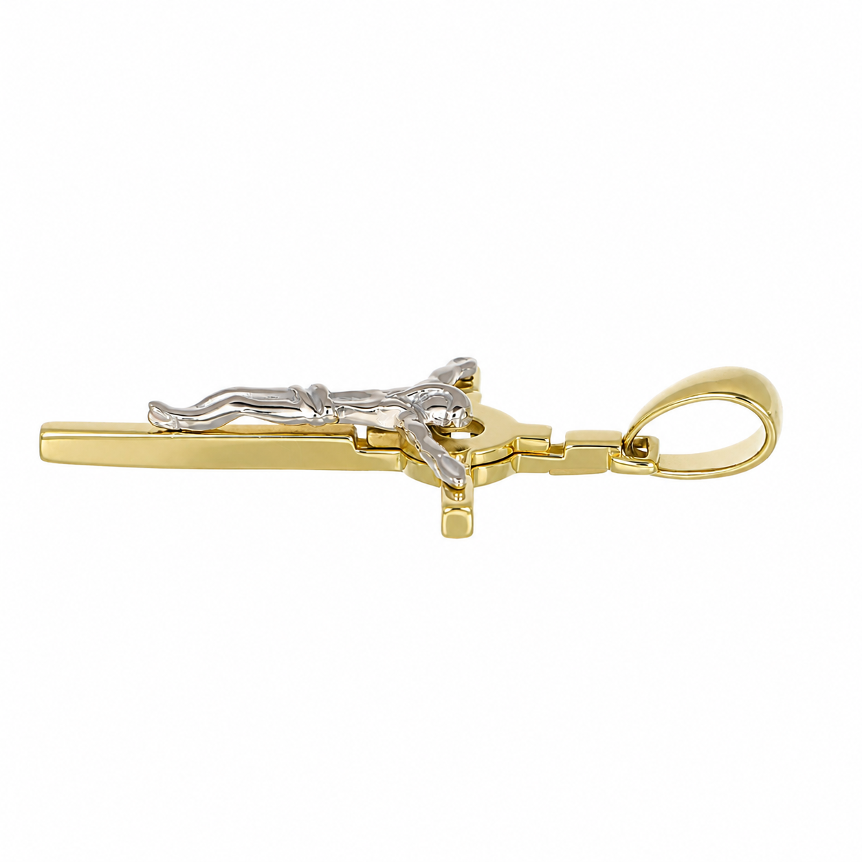 Ciondolo - 18 carati Oro giallo, Oro bianco - Made in Italy - Handmade