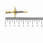 Ciondolo - 18 carati Oro giallo, Oro bianco - Made in Italy - Handmade