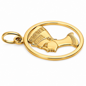 Ciondolo - 18 carati Oro giallo - Made in Italy - Handmade