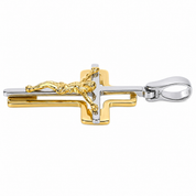 Ciondolo - 18 carati Oro giallo, Oro bianco - Made in Italy - Handmade