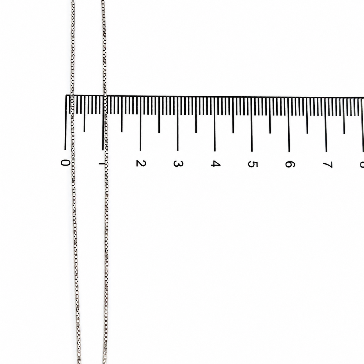 Collana con ciondolo - 18 carati Oro bianco - 0.03ct. tw. Diamante (Naturale) - Made in Italy - Handmade
