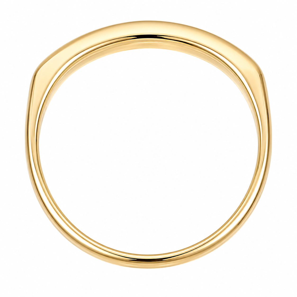 Anello - 18 carati Oro giallo - 0.15ct. tw. Diamante (Naturale) - Made in Italy - Handmade